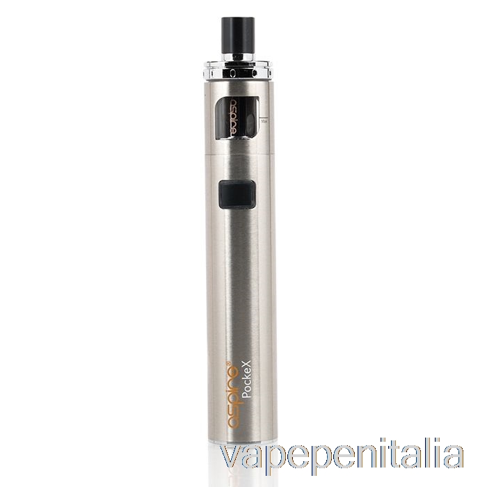 Vape Italia Aspire Pockex Aio Starter Kit In Acciaio Inossidabile